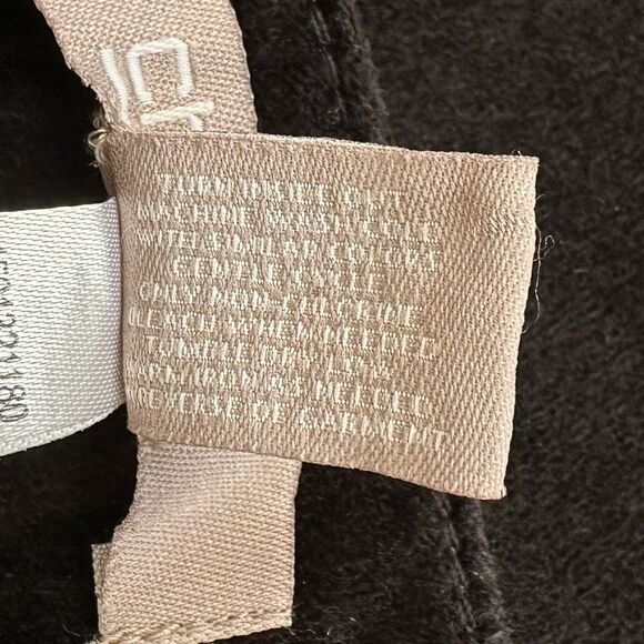 Chico's Velvet Black Fly-Front Jeggings, Size 12 - Picture 9 of 11